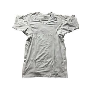 EJIS Men's White Sweat Defense Modal V-Neck Undershirt Size Small (NWT)